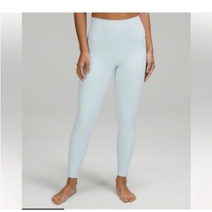 Lululemon Align High-Rise Pant 28" Light Blue High Waist High Rise Leggings